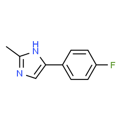 1H-Imidazole,4-(4-fluorophenyl)-2-methyl- (9CI) structure