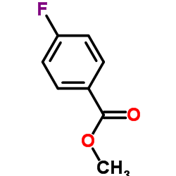 Methyl 4-fluorobenzoate structure