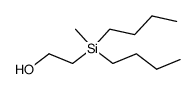 2-(di-n-butyl methylsilyl)-ethanol Structure