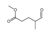 Methyl 4-methyl-5-oxopentanoate结构式