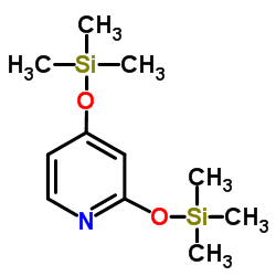 2,4-Bis[(trimethylsilyl)oxy]pyridine Structure