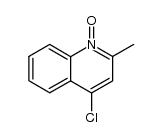 4-chloro-2-methylquinoline 1-oxide Structure