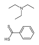 dithiobenzoic acid triethylammonium salt Structure