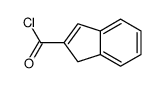 (9ci)-1H-茚-2-羰酰氯结构式