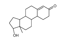 (17α)-17-Hydroxyestr-4-en-3-one Structure