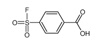 4-(fluorosulphonyl)benzoic acid Structure