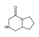 2,3,6,7,8,8a-hexahydro-1H-pyrrolo[1,2-a]pyrazin-4-one Structure