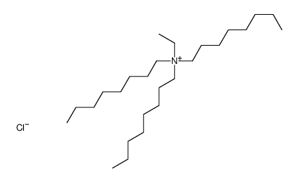 ethyl(trioctyl)azanium,chloride Structure