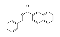 benzyl naphthalene-2-carboxylate结构式