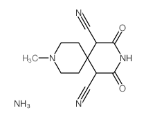 9-methyl-2,4-dioxo-3,9-diazaspiro[5.5]undecane-1,5-dicarbonitrile picture