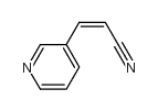 2-Propenenitrile,3-(3-pyridinyl)-,(Z)-(9CI) Structure