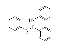 N,N'-triphenylphosphonous diamide Structure