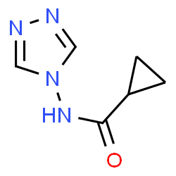 Cyclopropanecarboxamide, N-4H-1,2,4-triazol-4-yl- (9CI)结构式