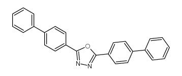 2,5-bis(4-biphenylyl)-1,3,4-oxadiazole Structure