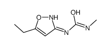 1-(5-ethyl-1,2-oxazol-3-yl)-3-methylurea Structure