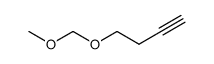 4-(methoxymethyloxy)but-1-yne Structure