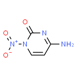 2(1H)-Pyrimidinone, 4-amino-1-nitro- (9CI)结构式
