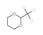 2-(trichloromethyl)-1,3-dioxane structure