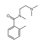N-[2-(dimethylamino)ethyl]-N,2-dimethylbenzamide结构式