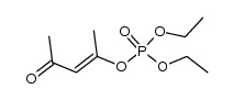 phosphoric acid diethyl ester 1-methyl-3-oxo-but-1-enyl ester结构式