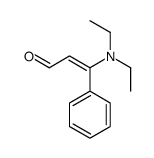 3-(diethylamino)-3-phenylprop-2-enal结构式