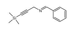 1-trimethylsilyl-N-benzylidene-3-aminoprop-1-yne结构式
