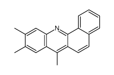 7,9,10-Trimethylbenz[c]acridine structure