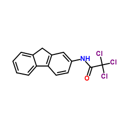 N-(9H-Fluoren-2-yl)-2,2,2-trichloroacetamide结构式