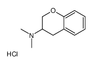 N,N-dimethyl-3,4-dihydro-2H-chromen-3-amine,hydrochloride结构式