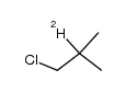 1-chloro-2-deuterio-2-methyl-propane结构式