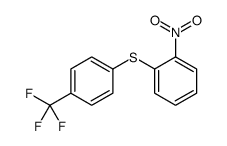 1-nitro-2-[4-(trifluoromethyl)phenyl]sulfanylbenzene Structure