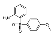 2-(4-methoxyphenyl)sulfonylaniline Structure