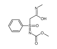 methyl N-[[2-(methylamino)-2-oxoethyl]-oxo-phenyl-λ6-sulfanylidene]carbamate Structure