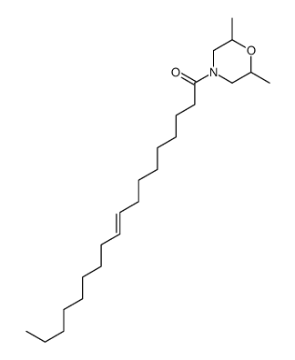 1-(2,6-dimethylmorpholin-4-yl)octadec-9-en-1-one结构式