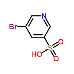 5-Bromo-3-pyridinesulfonic acid structure