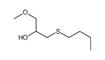 1-butylsulfanyl-3-methoxypropan-2-ol Structure