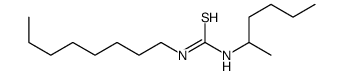 1-hexan-2-yl-3-octylthiourea Structure