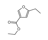ethyl 5-ethylfuran-3-carboxylate结构式