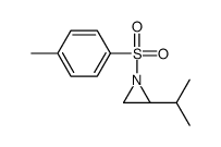 Aziridine,2-(1-Methylethyl)-1-[(4-Methylphenyl)sulfonyl]-, (2S)- Structure