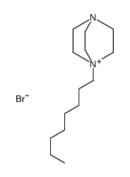 4-octyl-1-aza-4-azoniabicyclo[2.2.2]octane,bromide结构式