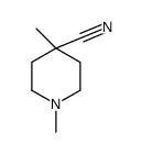 1,4-dimethylpiperidine-4-carbonitrile Structure