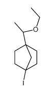 1-(1-ethoxyethyl)-4-iodobicyclo[2.2.1]heptane Structure