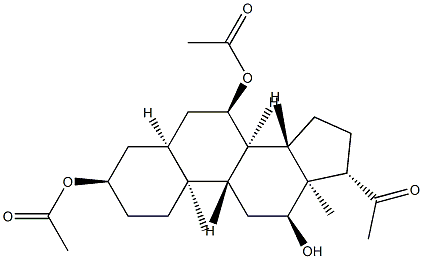 3α,7α-Bis(acetyloxy)-12α-hydroxy-5β-pregnan-20-one picture