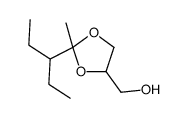 2-Methyl-2-(1-methylbutyl)-1,3-dioxolane-4-methanol picture