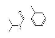 2-methyl-N-(1-methylethyl)benzamide Structure