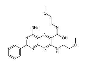 4-Amino-N-(2-methoxyethyl)-7-[(2-methoxyethyl)amino]-2-phenyl-6-pteridinecarboxamide picture