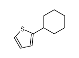 2-cyclohexylthiophene Structure