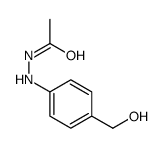 N'-acetyl-N'-(4-hydroxymethyl)phenylhydrazine structure