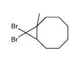 (1R,8S)-9,9-dibromo-8-methylbicyclo[6.1.0]nonane结构式
