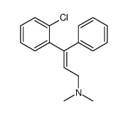 3-(2-chlorophenyl)-N,N-dimethyl-3-phenylprop-2-en-1-amine Structure